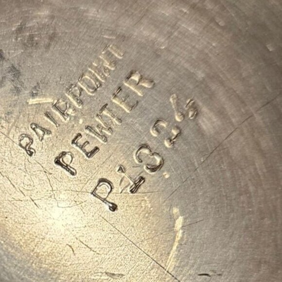 Vintage Pewter Pitcher Pairpoint Jug 7" Tall 4" Diameter - Picture 2 of 11